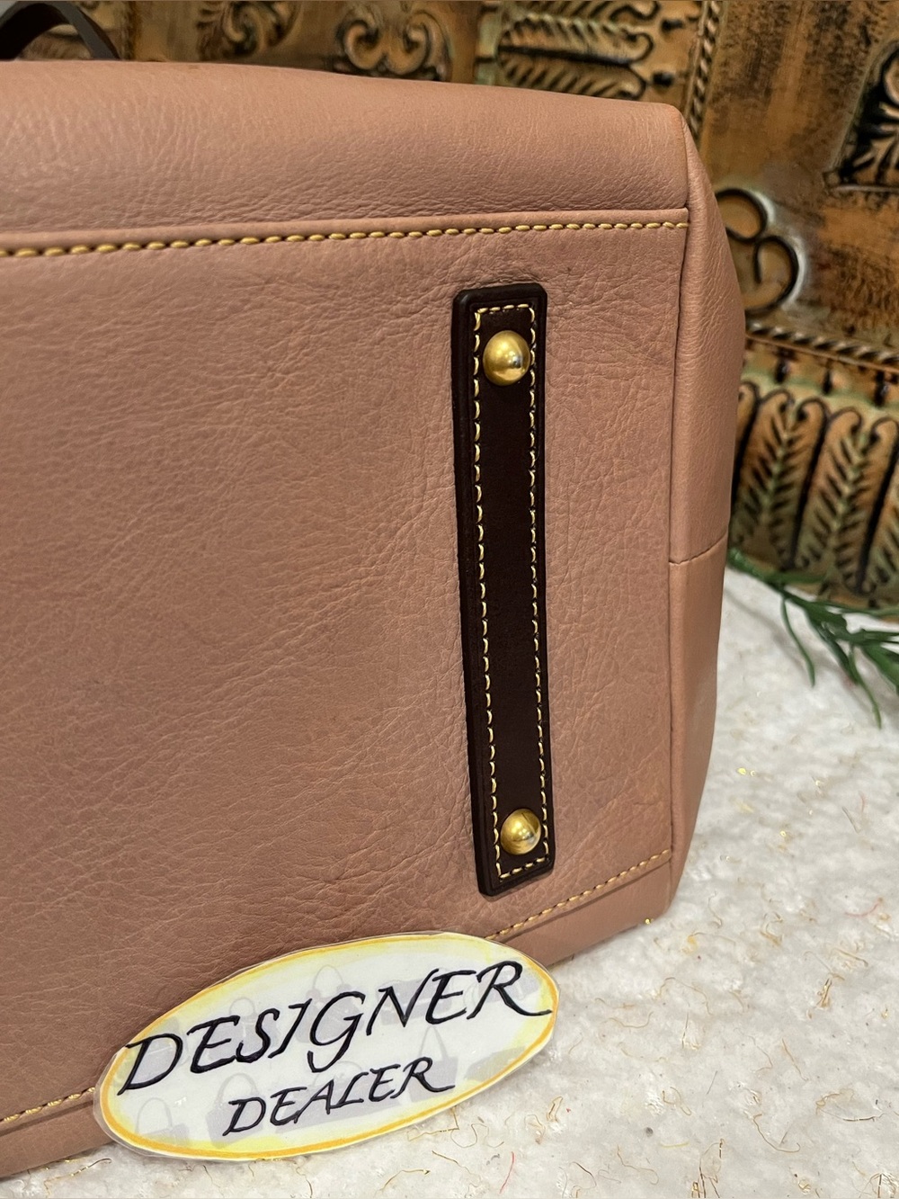 SALE DOONEY & BOURKE Florentine Buckley Italian Leather Satchel Shoulder Bag - Picture 9 of 13